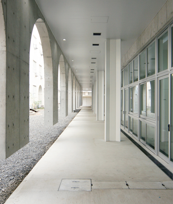 東京工業大学(大岡山)総合研究棟中庭新棟　Extension in the courtyard of the Tokyo Tech Main Building